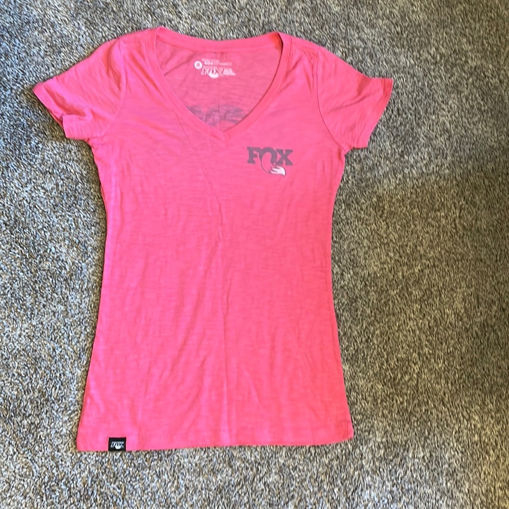 Vintage style fox racing 60/40 blend tee